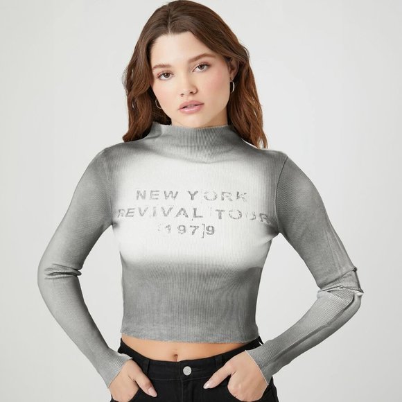 New York Revival Tour Crop Top - Picture 1 of 6